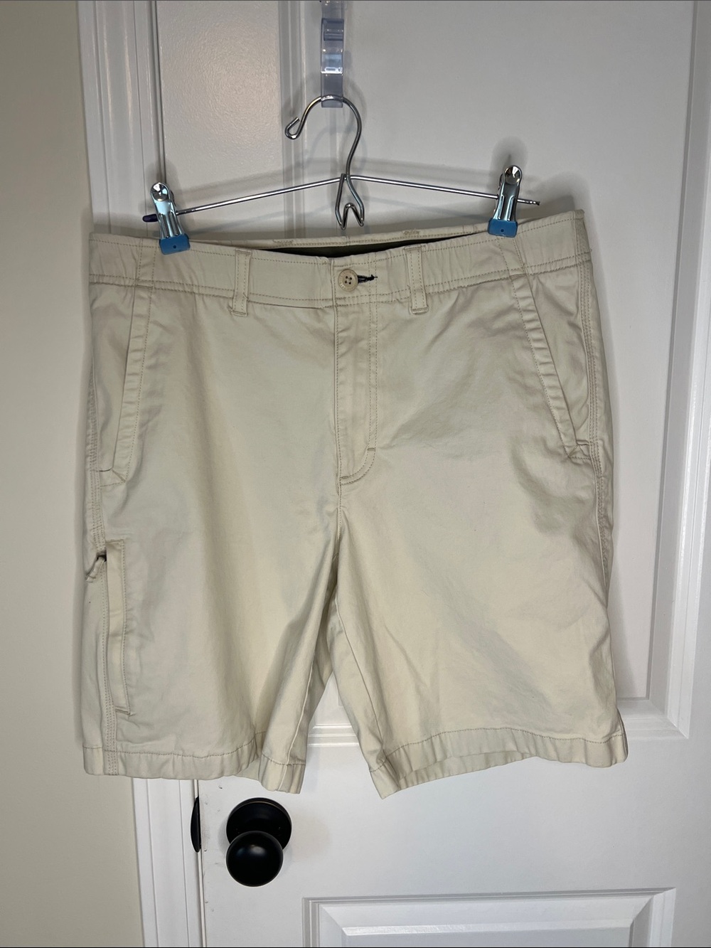 L.L. Bean Men's Light Khaki Casual Shorts